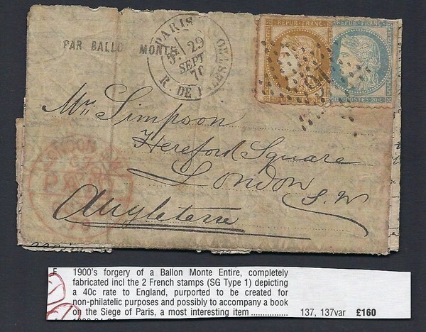 Lettre � "Mrs Simpson" - Ebay.co.uk
