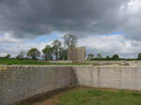 Corseul - Le temple du Haut Bcherel (Fanum Martis?)