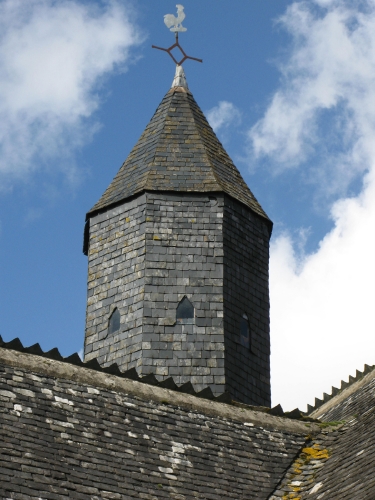 Clocher et faitage en lignolet - Saint-Nicolas - Trédion