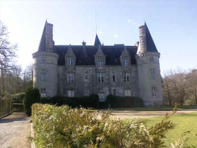 Château de Trédion - Façade est